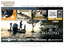 Tablet Screenshot of beta.johnsonoutdoors.com